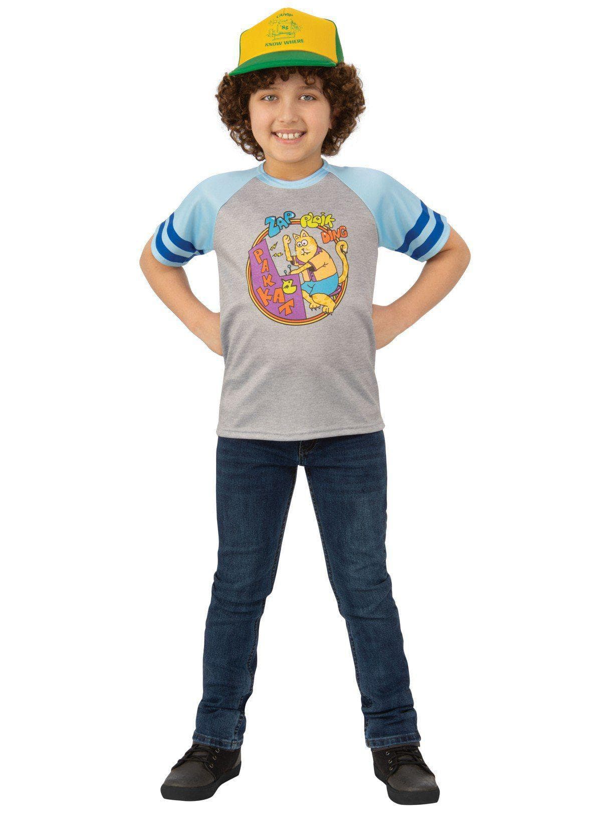 Kids Stranger Things Dustin T-Shirt - costumes.com