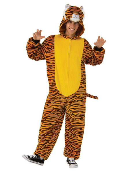 Adult Orange Tiger Comfy Wear Costume
