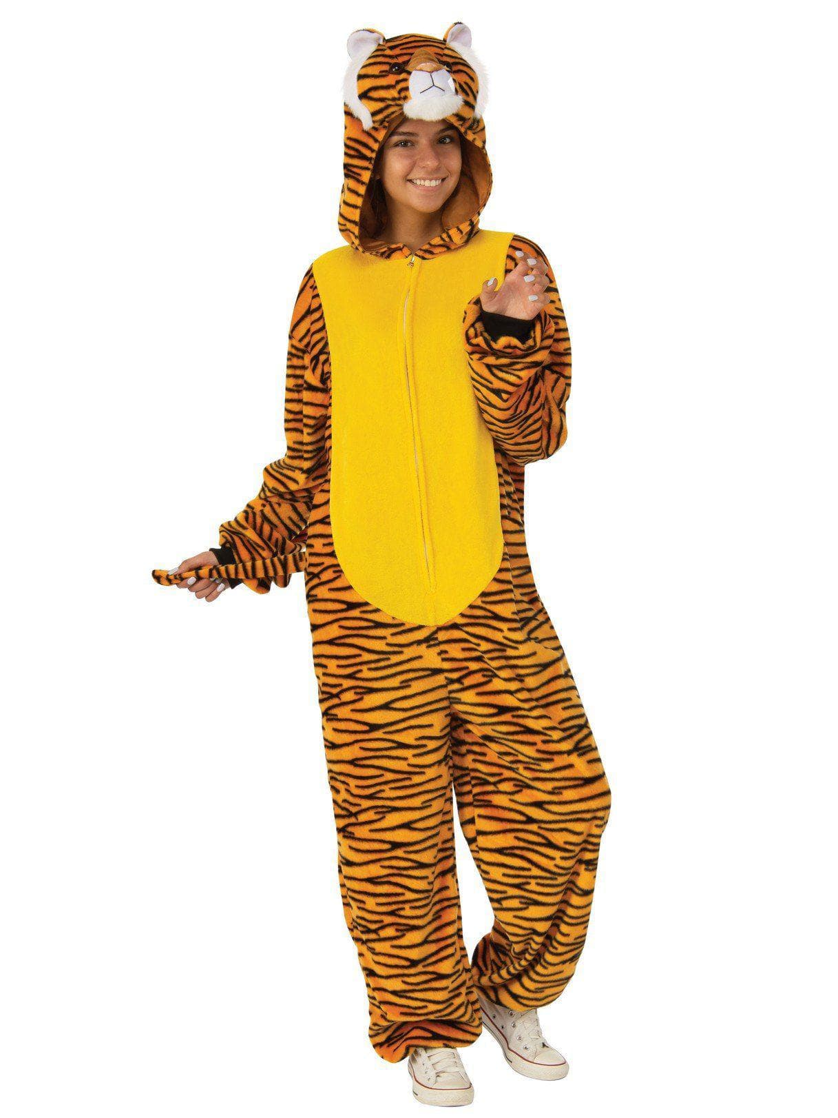 Adult Orange Tiger Comfy Wear Costume - costumes.com