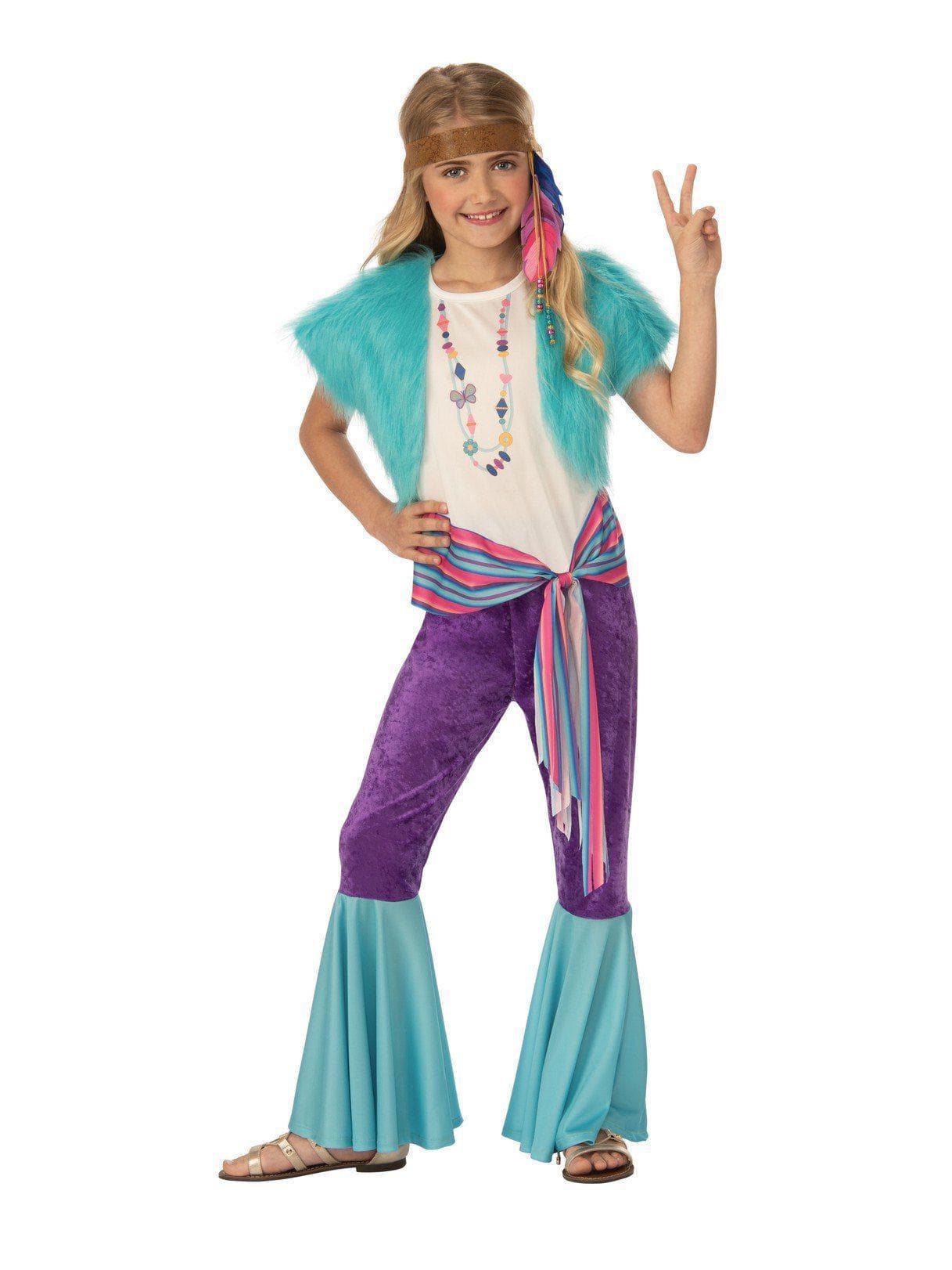 Kids Hippy Girl Costume - costumes.com