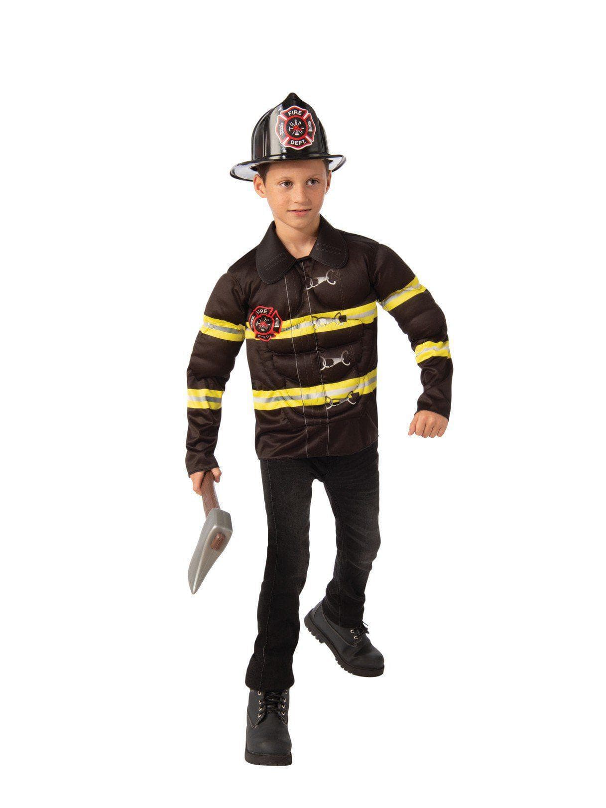 Kids Fireman Costume - costumes.com