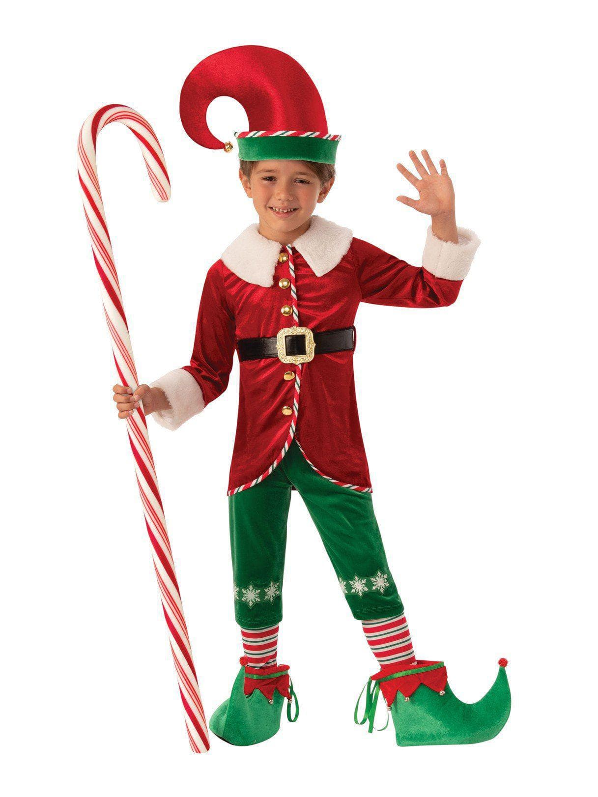 Boys' Little Holiday Elf Costume - costumes.com