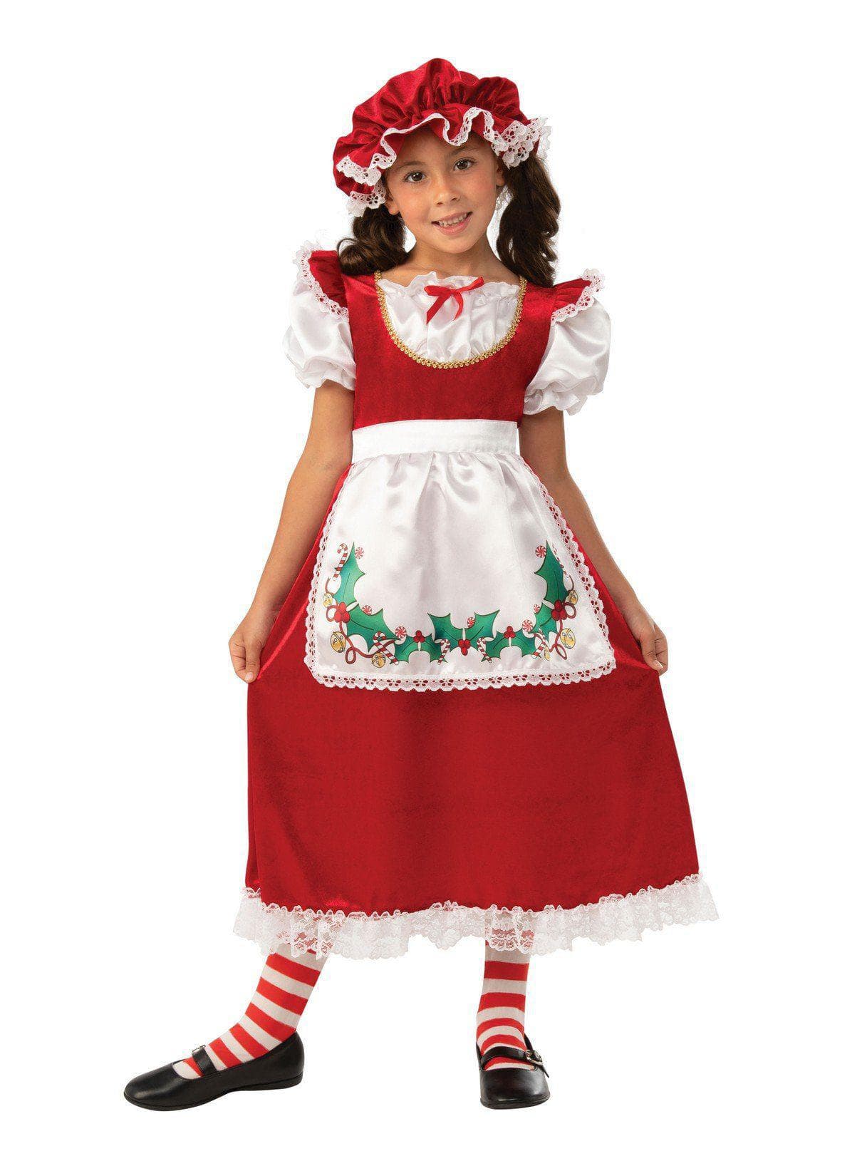 Kids Mrs. Santa Claus Costume - costumes.com