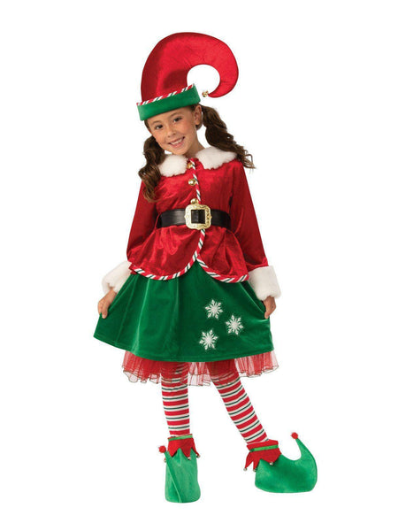 Kids Elf Girl Costume