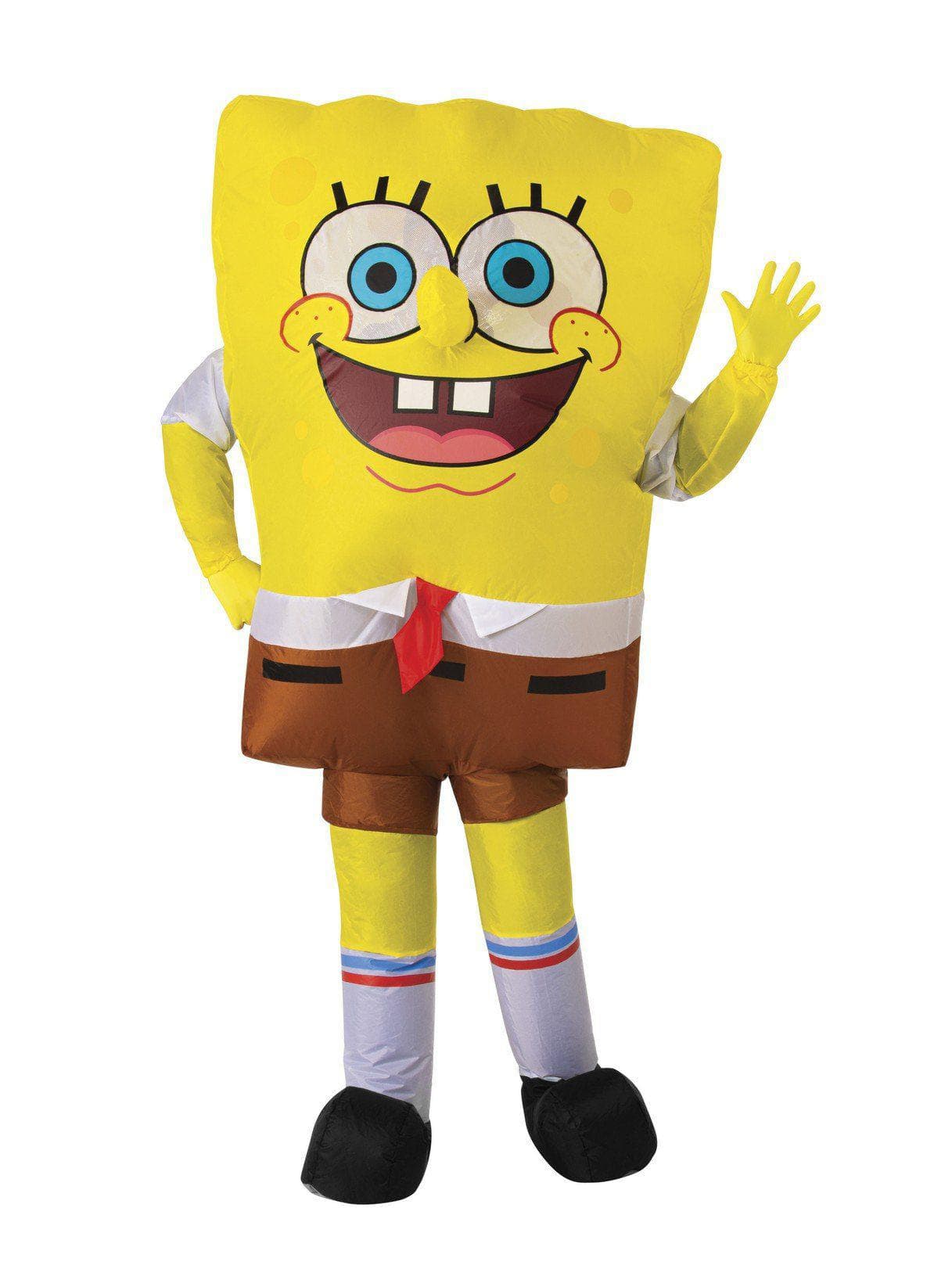 Adult Nickelodeon SpongeBob SquarePants Inflatable Costume - costumes.com