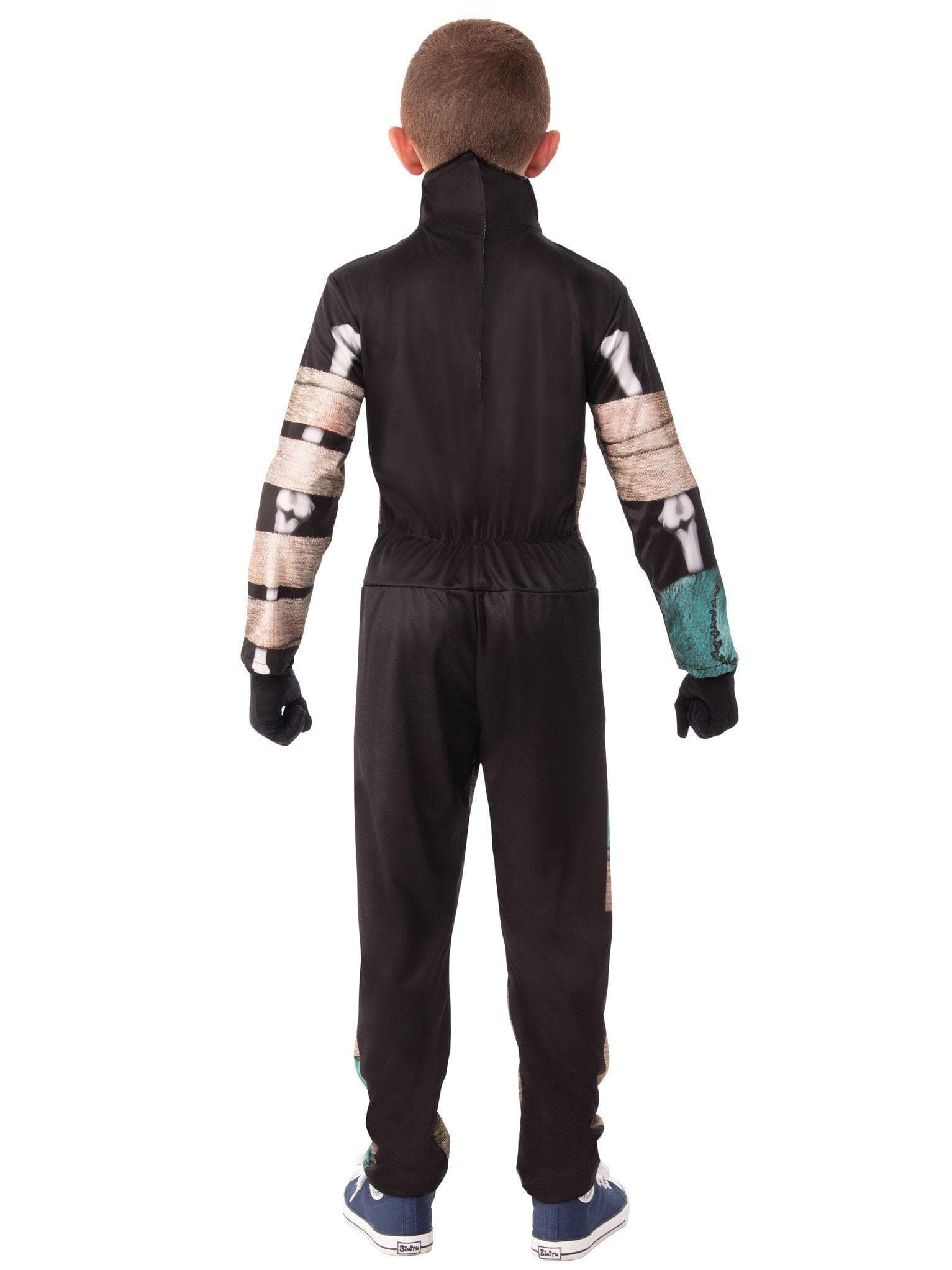 Kids Half Masked Skeleton Costume - costumes.com