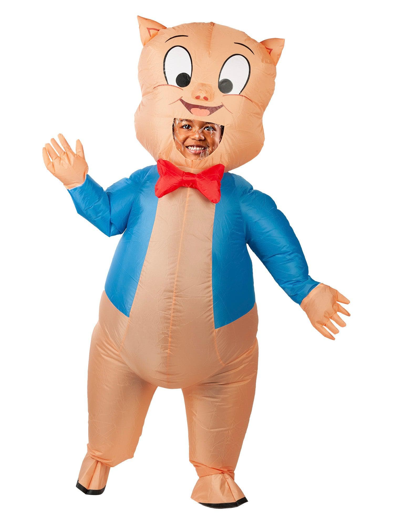Kids' Looney Tunes Porky Pig Inflatable Costume - costumes.com