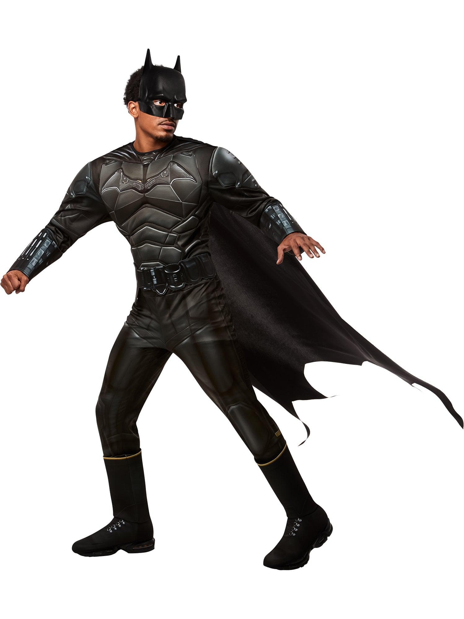 The Batman Adult Deluxe Costume - costumes.com