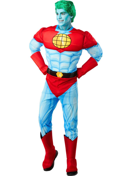 Men's Captain Planet Costume - Deluxe