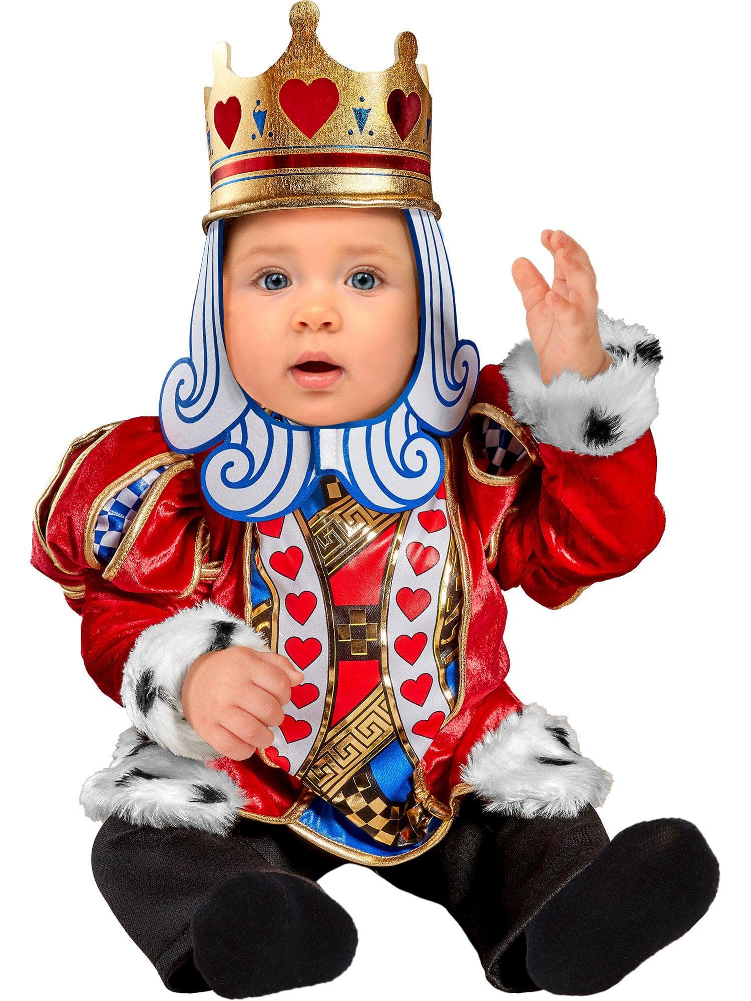 King of Hearts Costume for Babies - costumes.com