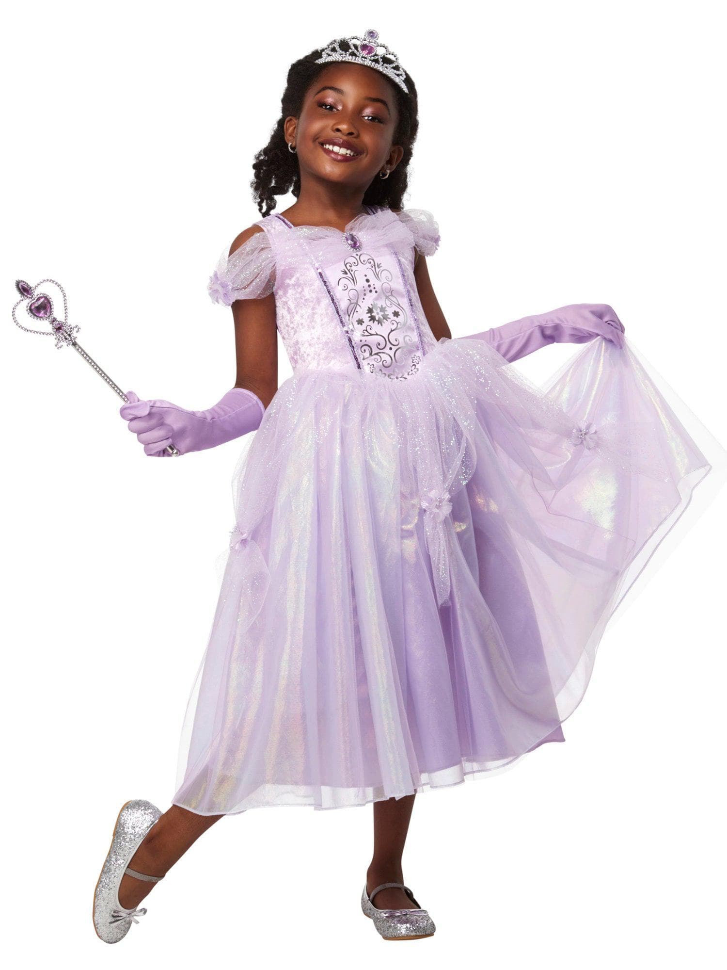 Lavender Princess Kids Costume - costumes.com