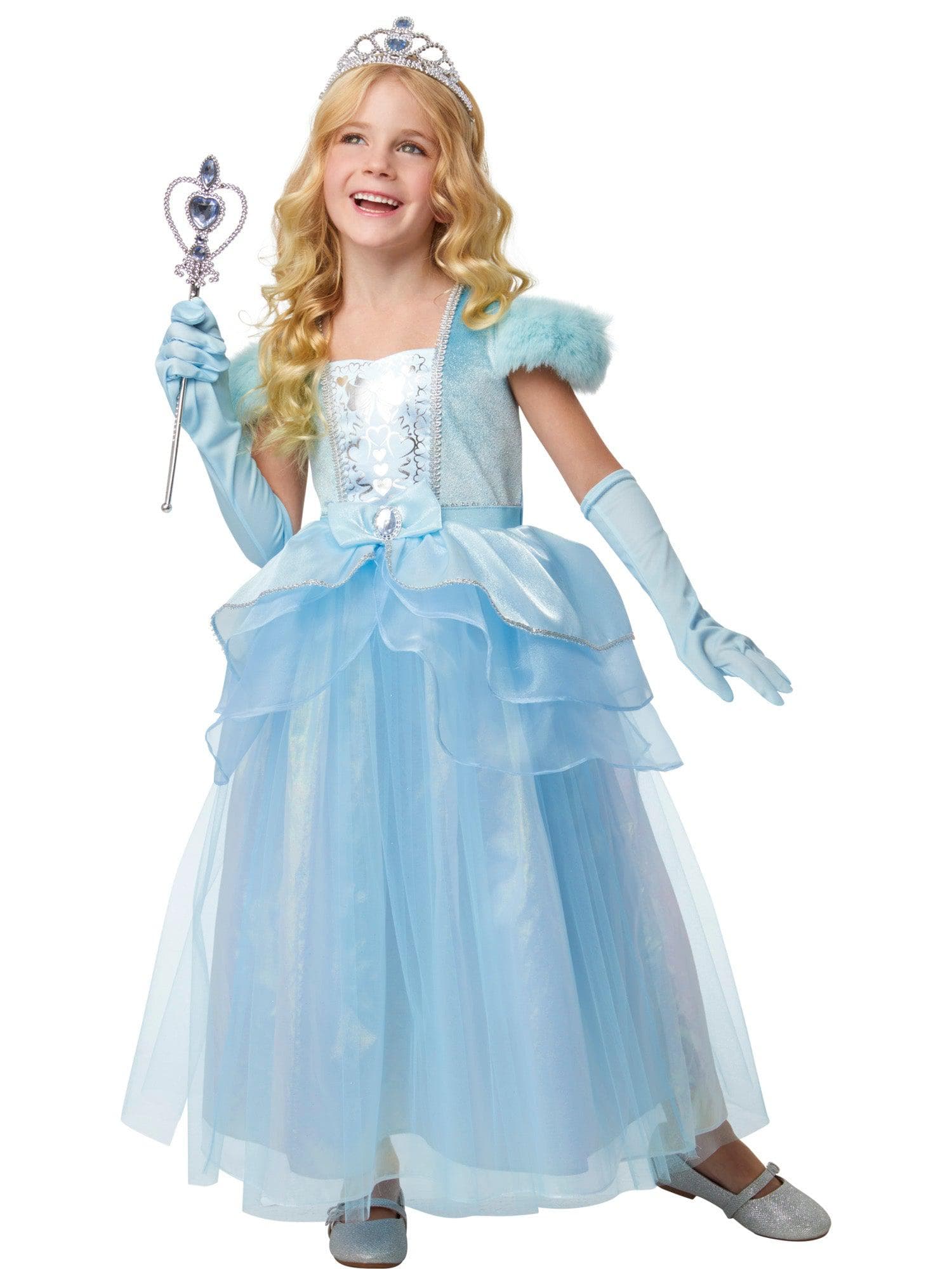 Blue Princess Kids Costume - costumes.com