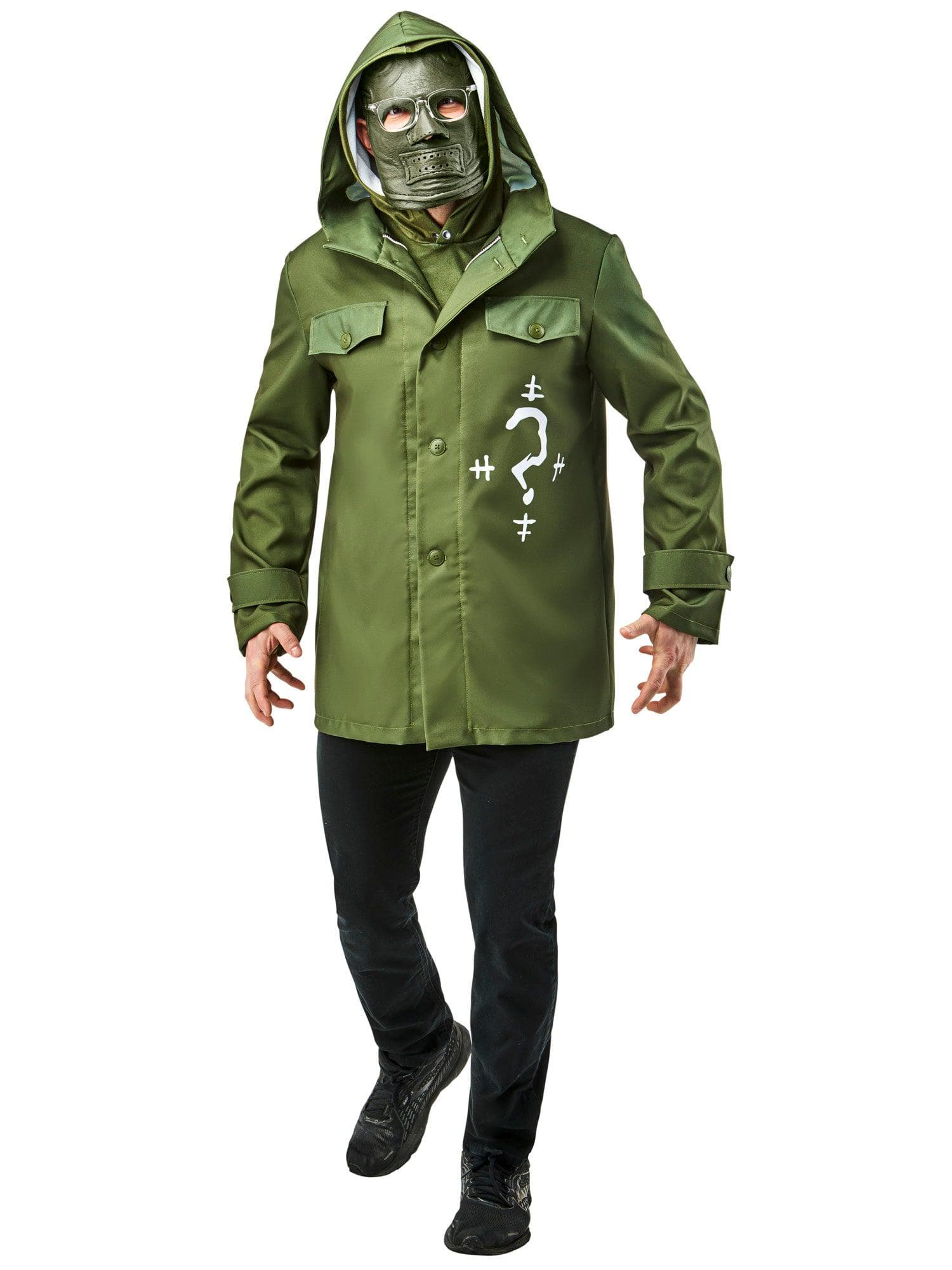 The Batman Riddler Adult Deluxe Costume - costumes.com