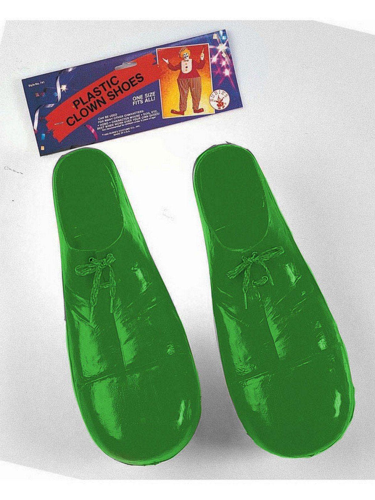 Green Child Clown Shoes - costumes.com