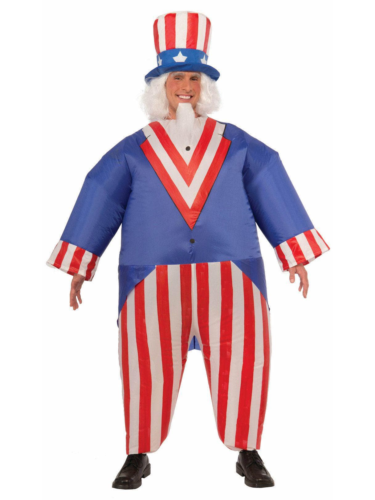 Adult Uncle Sam Inflatable Costume - costumes.com