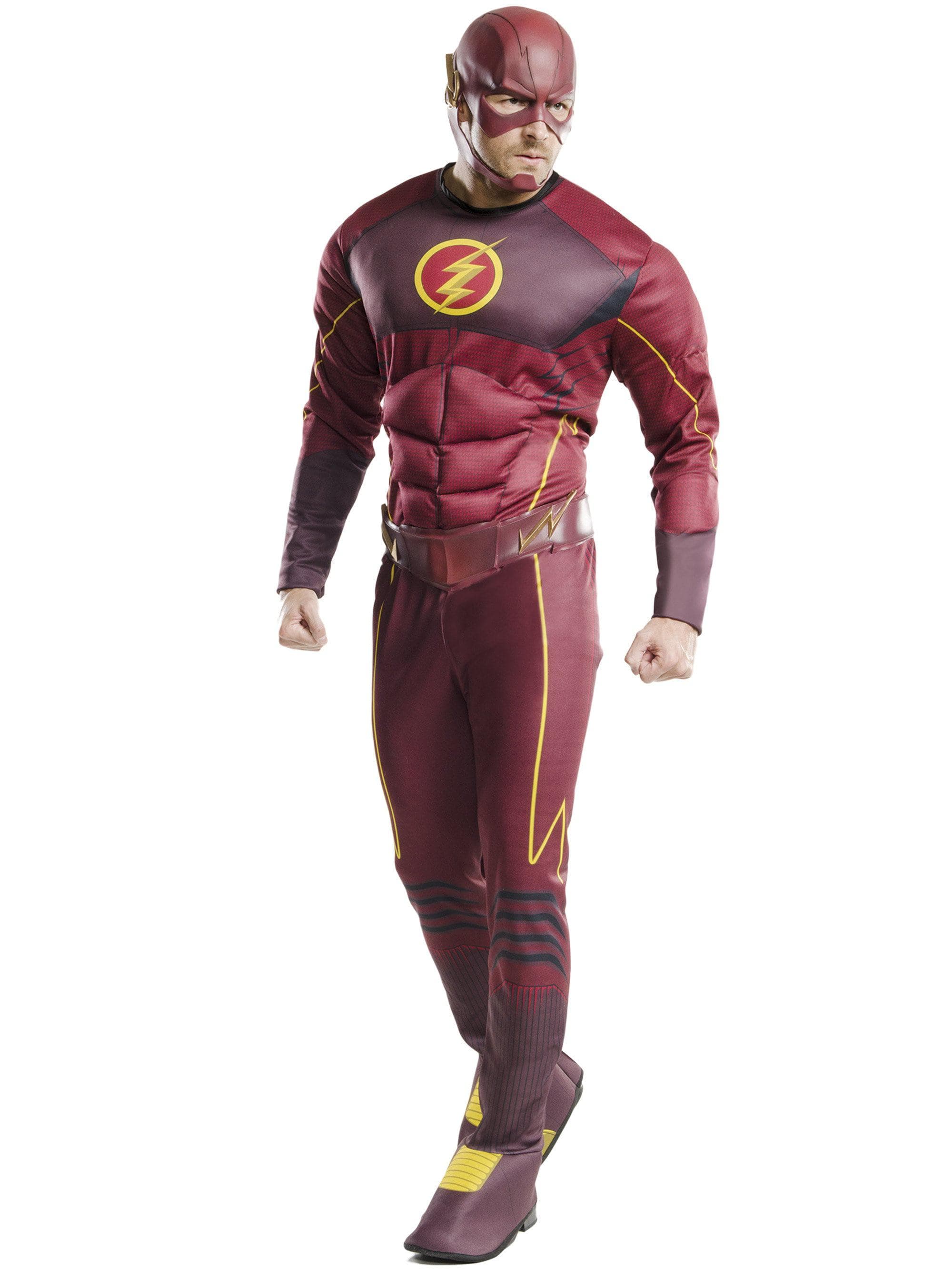 Adult Justice League Flash Deluxe Costume - costumes.com