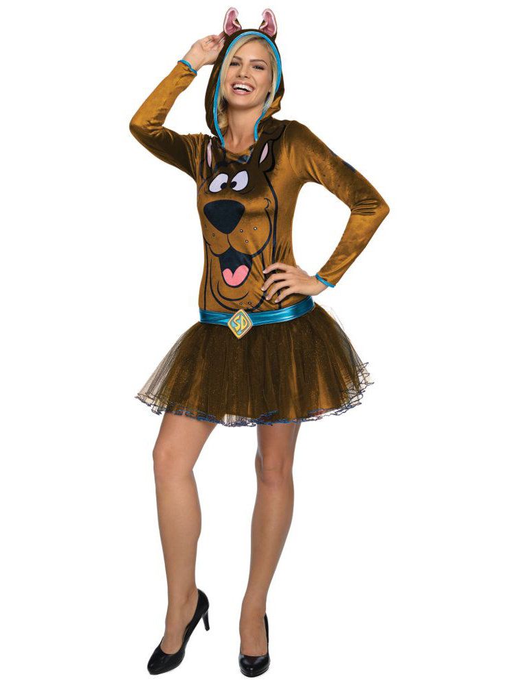 Women's Scooby-Doo Hooded Dress - costumes.com