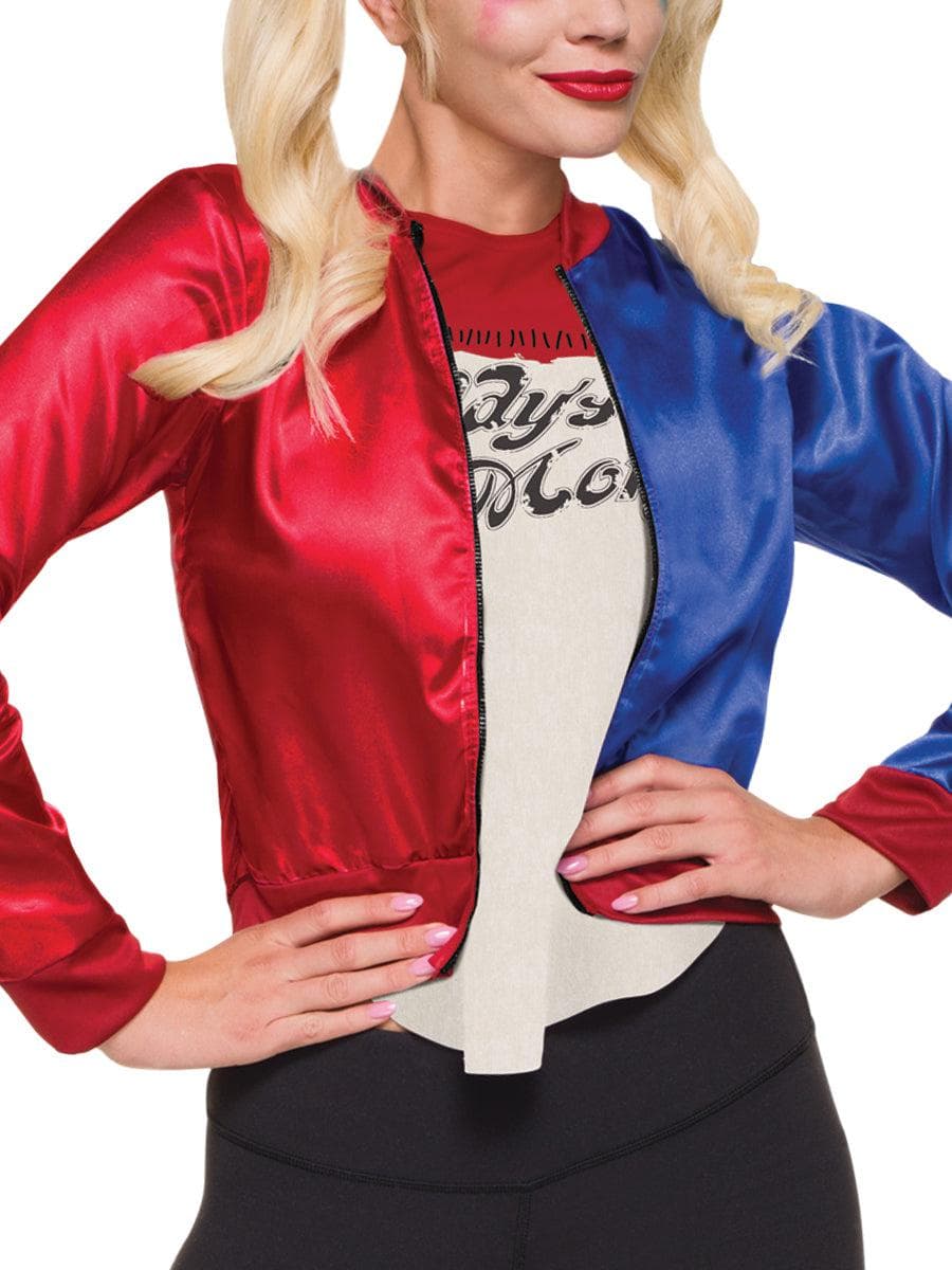 Women's Suicide Squad Harley Quinn Jacket with Shirt - costumes.com