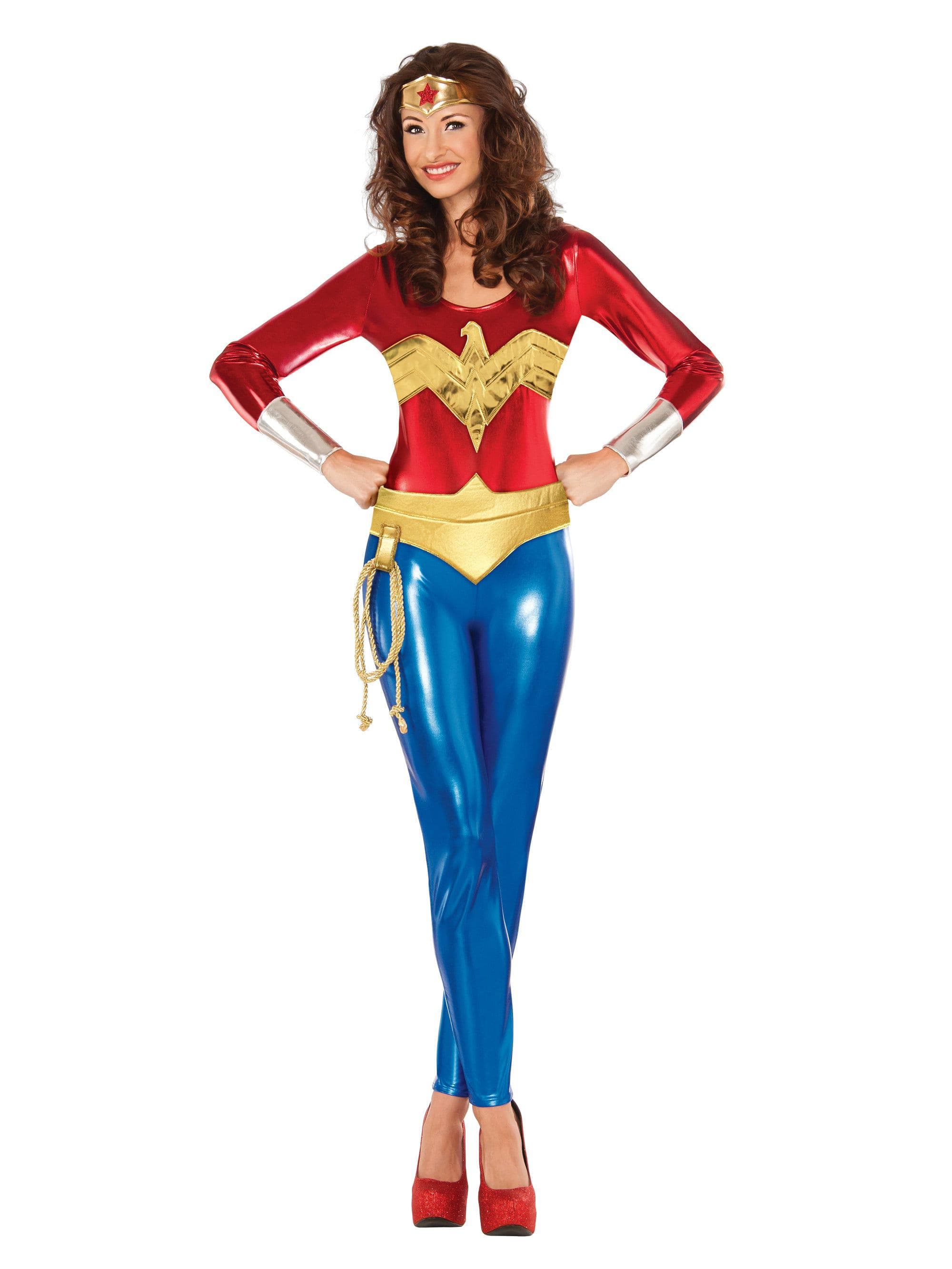 Adult Justice League Wonder Woman Costume - costumes.com