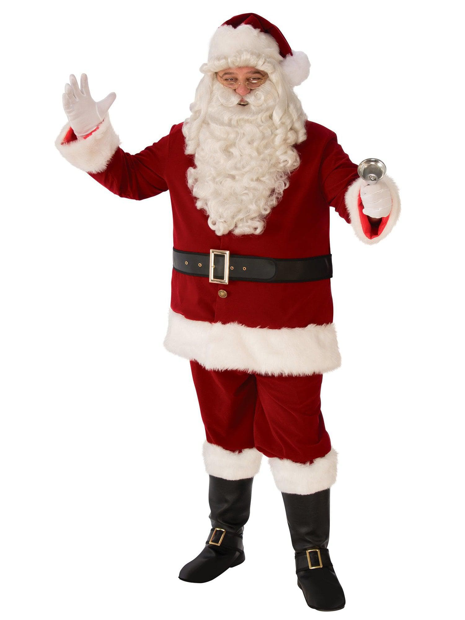 Adult Deluxe XL Santa Suit Costume - costumes.com