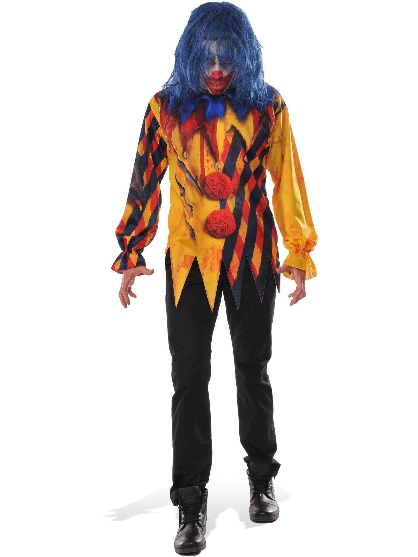Adult Bloody Killer Clown Shirt - costumes.com