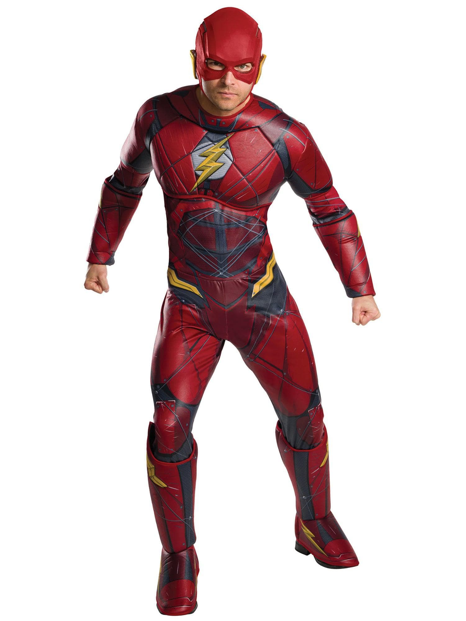 Adult Justice League Flash Deluxe Costume - costumes.com