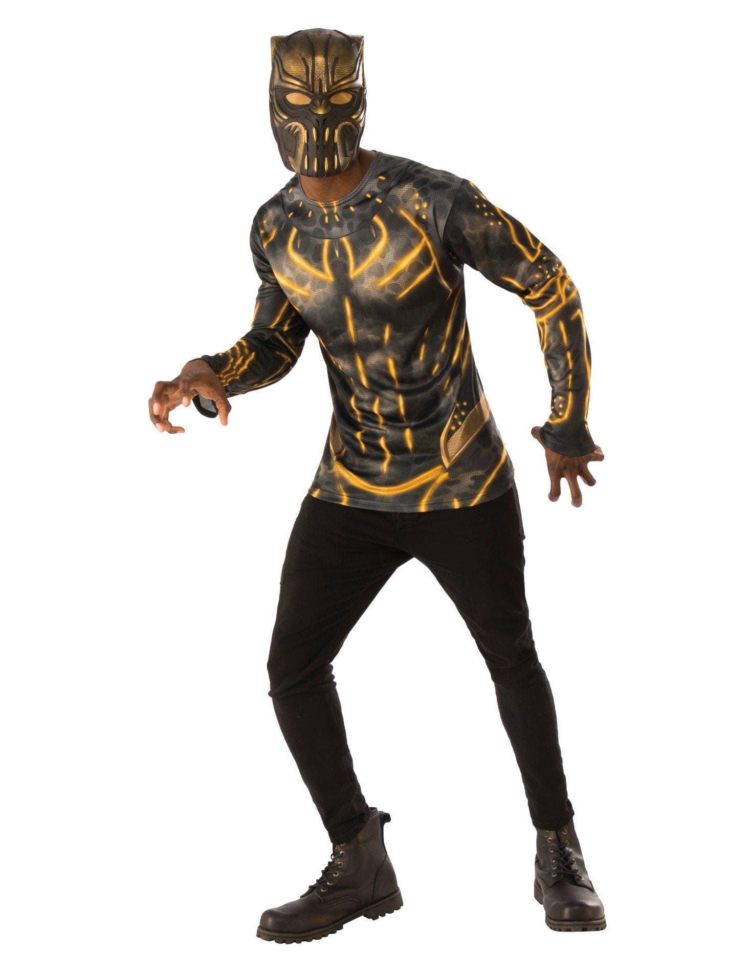 Adult Black Panther Killmonger Costume - costumes.com