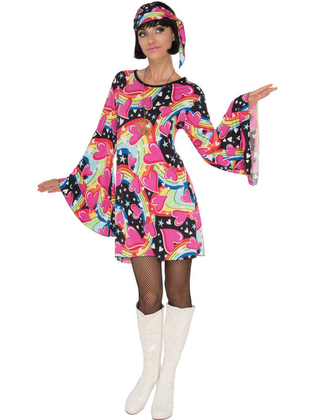 lady googoo dress up Womens Go-Go Girl Costume S 70's go go girl