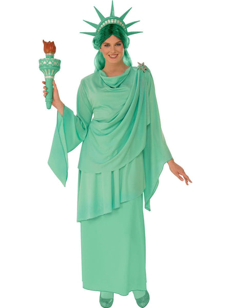 Women's Statue of Liberty Costume - Deluxe