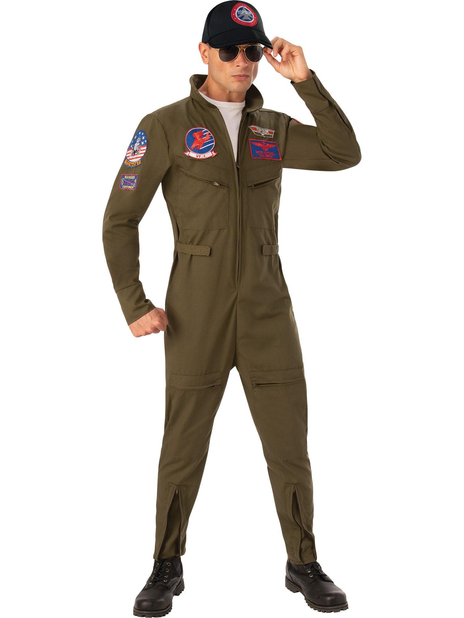 Adult Top Gun Deluxe Costume - costumes.com