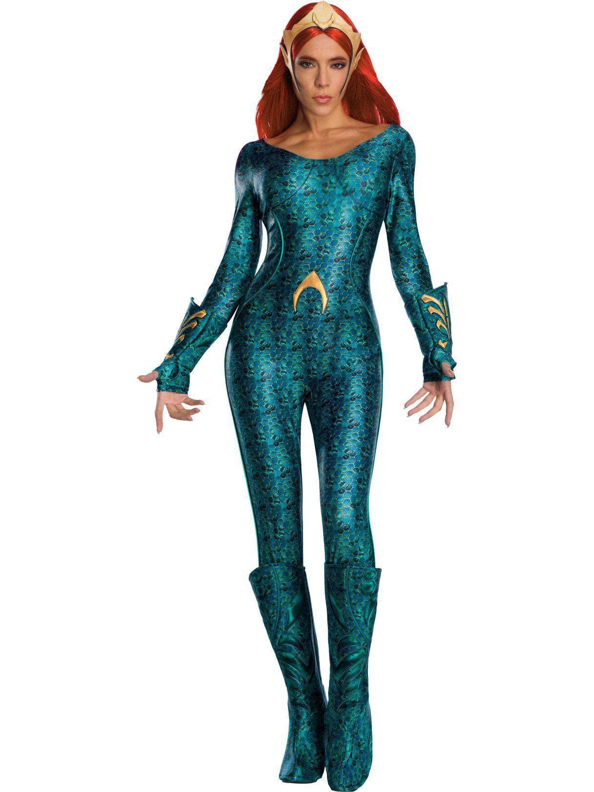 Women's Aquaman Mera Costume - Deluxe - costumes.com