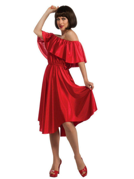 Adult Saturday Night Fever Red Dress Costume