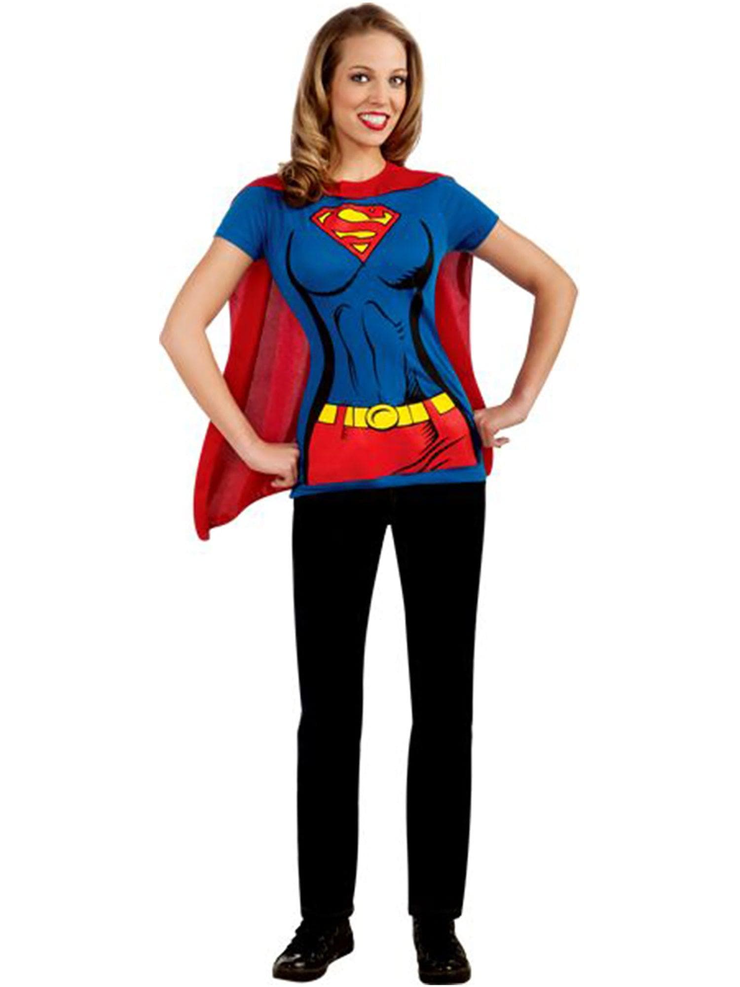 Adult DC Comics Supergirl T-Shirt - costumes.com