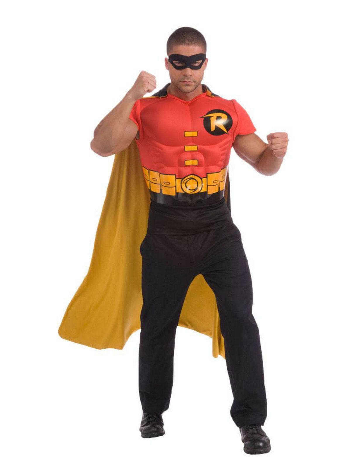 Adult DC Comics Robin Muscle Chest Costume - costumes.com