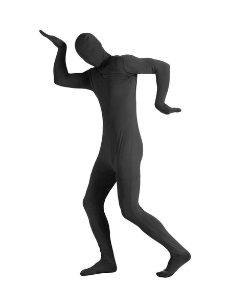 Adult Black 2nd Skin Suit Costume