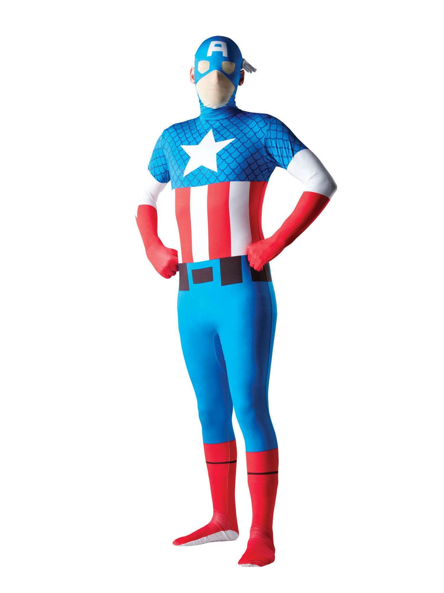 Adult Avengers Captain America Costume - costumes.com