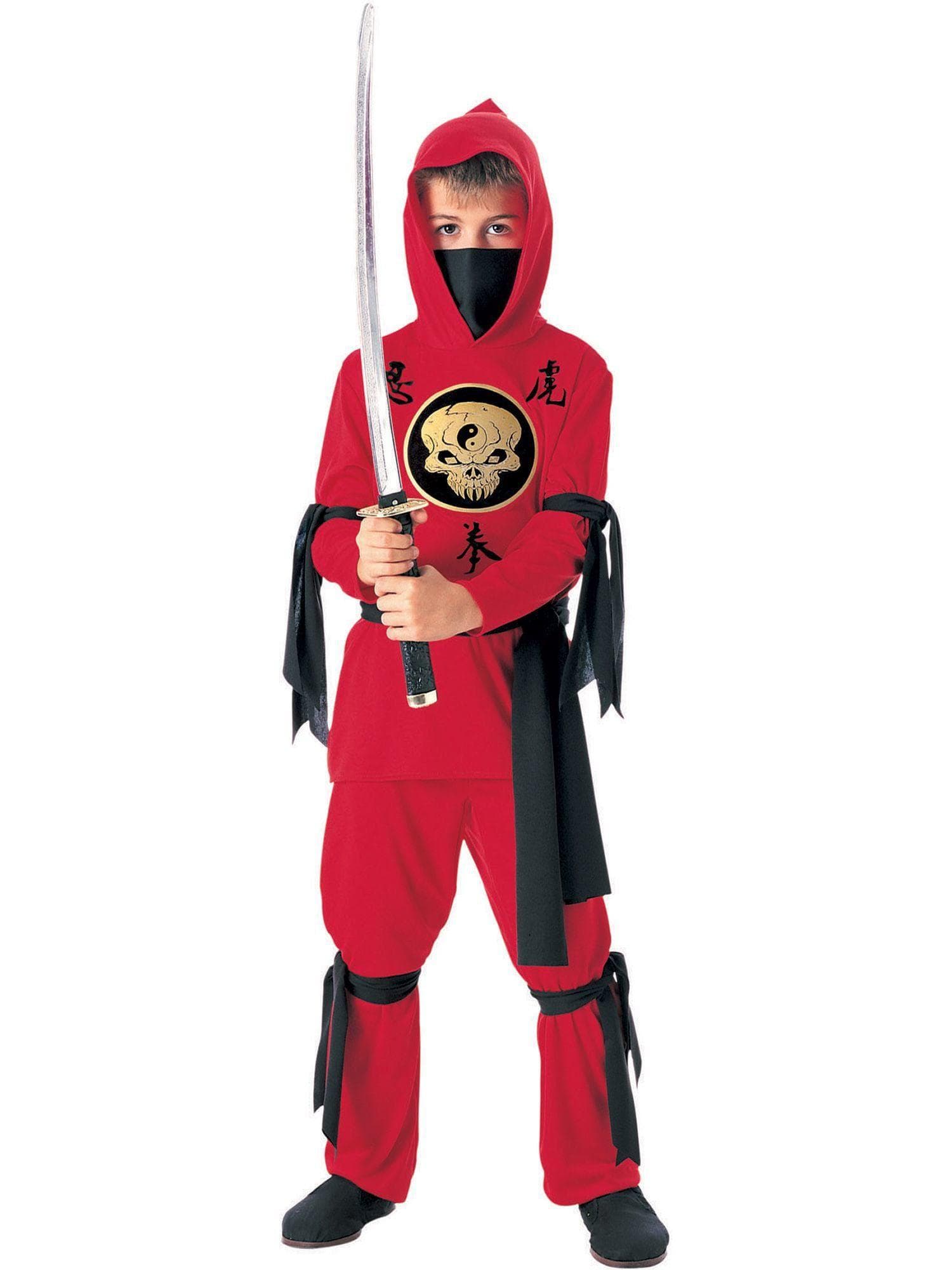 Kids Red Ninja Costume - costumes.com