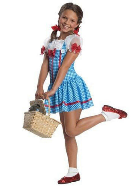 Girls' Red Bow Wizard of Oz Dorothy Costume