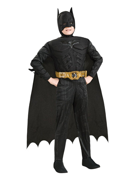 Kids Dark Knight Batman Deluxe Muscle Chest Costume