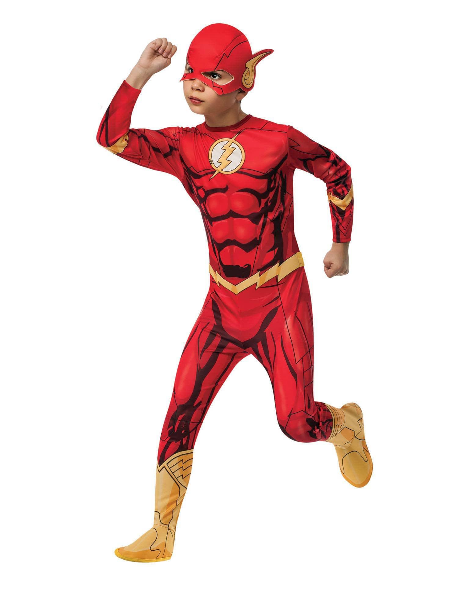 Kids Justice League Flash Costume - costumes.com