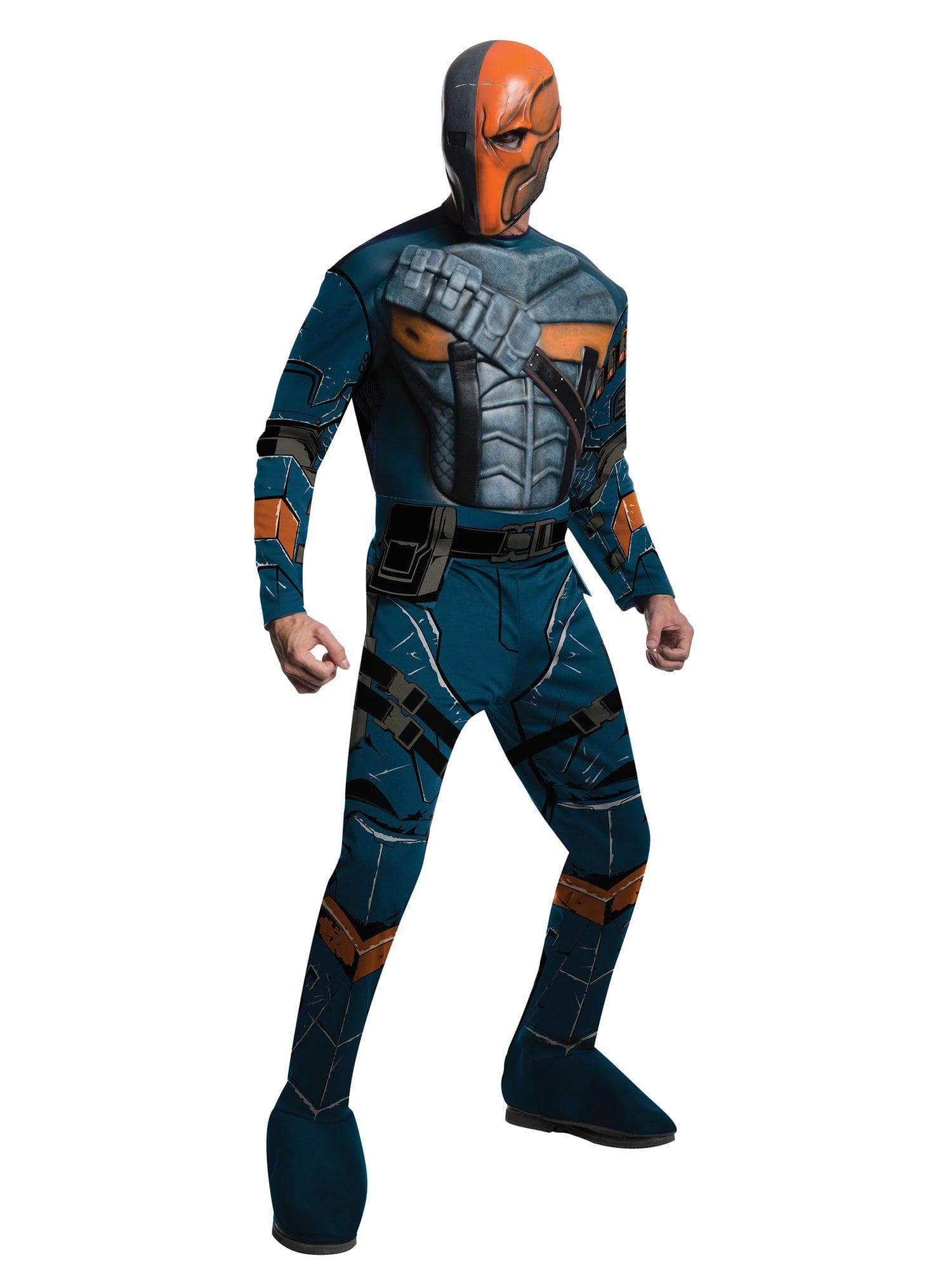 Adult Arkham Knight Deathstroke Deluxe Costume - costumes.com