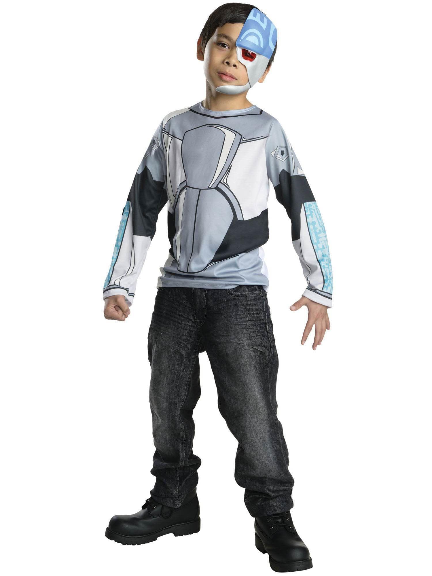 Kids Teen Titans Cyborg Costume - costumes.com