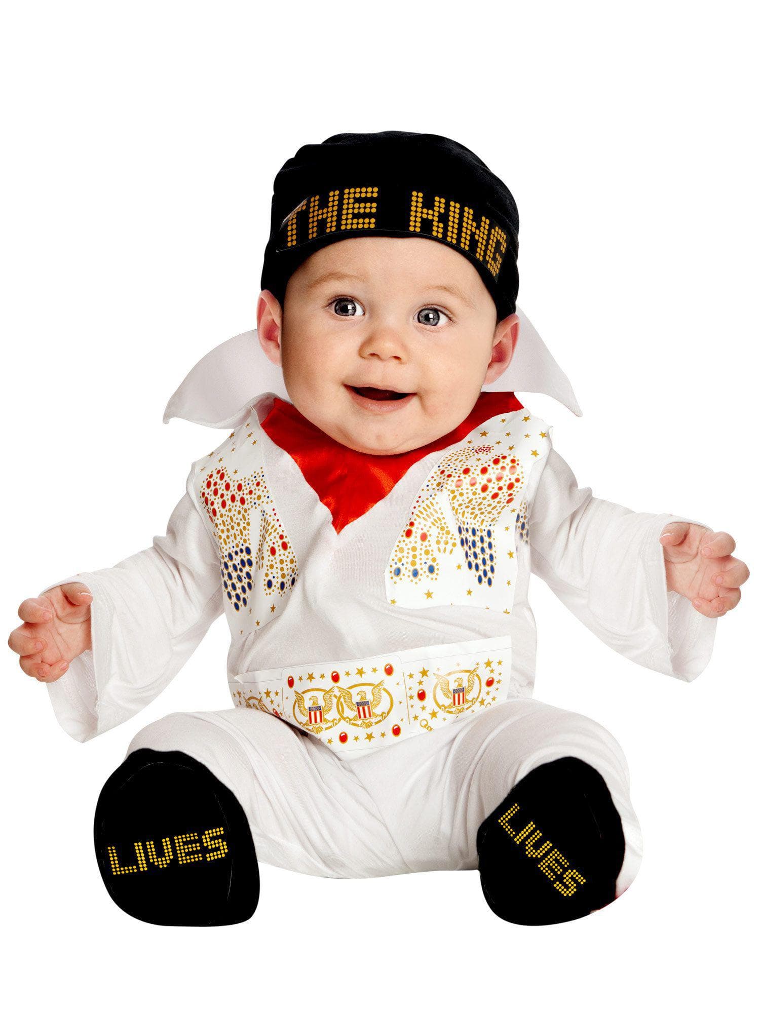 The King Lives Elvis Costume for Babies - costumes.com