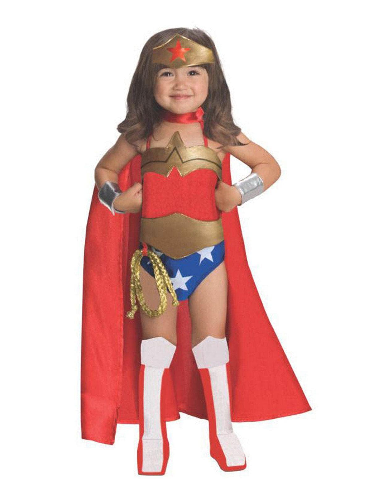 Baby/Toddler Justice League Wonder Woman Deluxe Costume - costumes.com