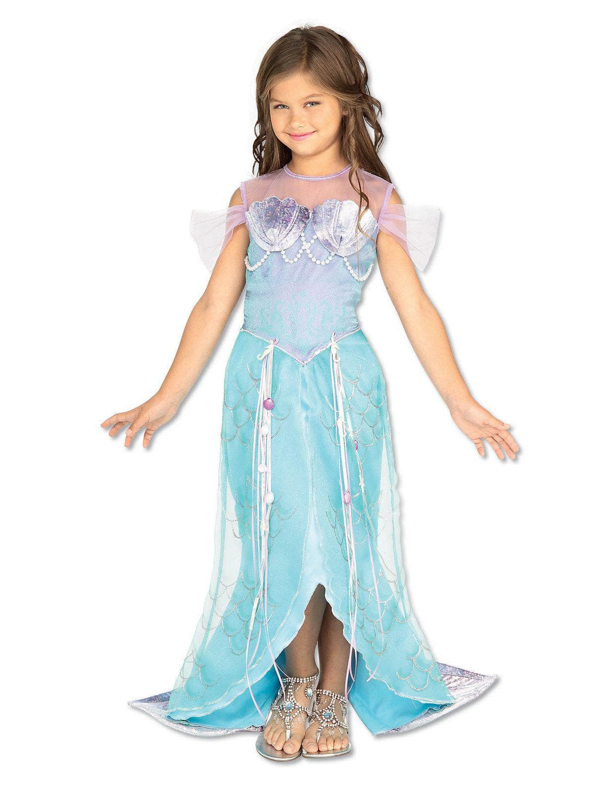Girls' Princess Mermaid Costume - costumes.com
