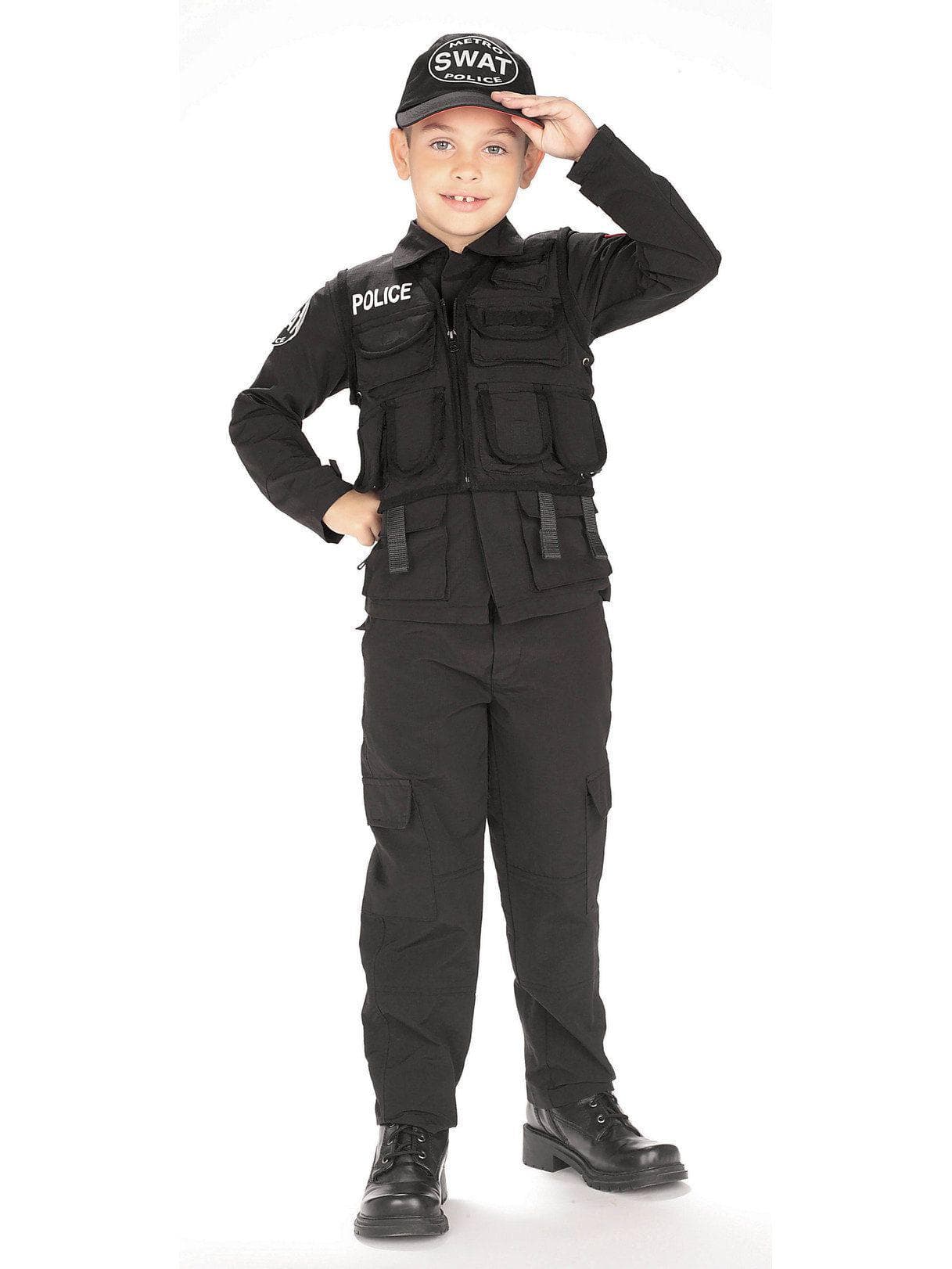 Kids S.W.A.T. Police Costume - costumes.com