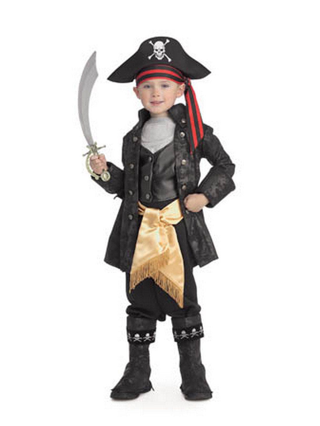 Kids Captain Black Costume - costumes.com