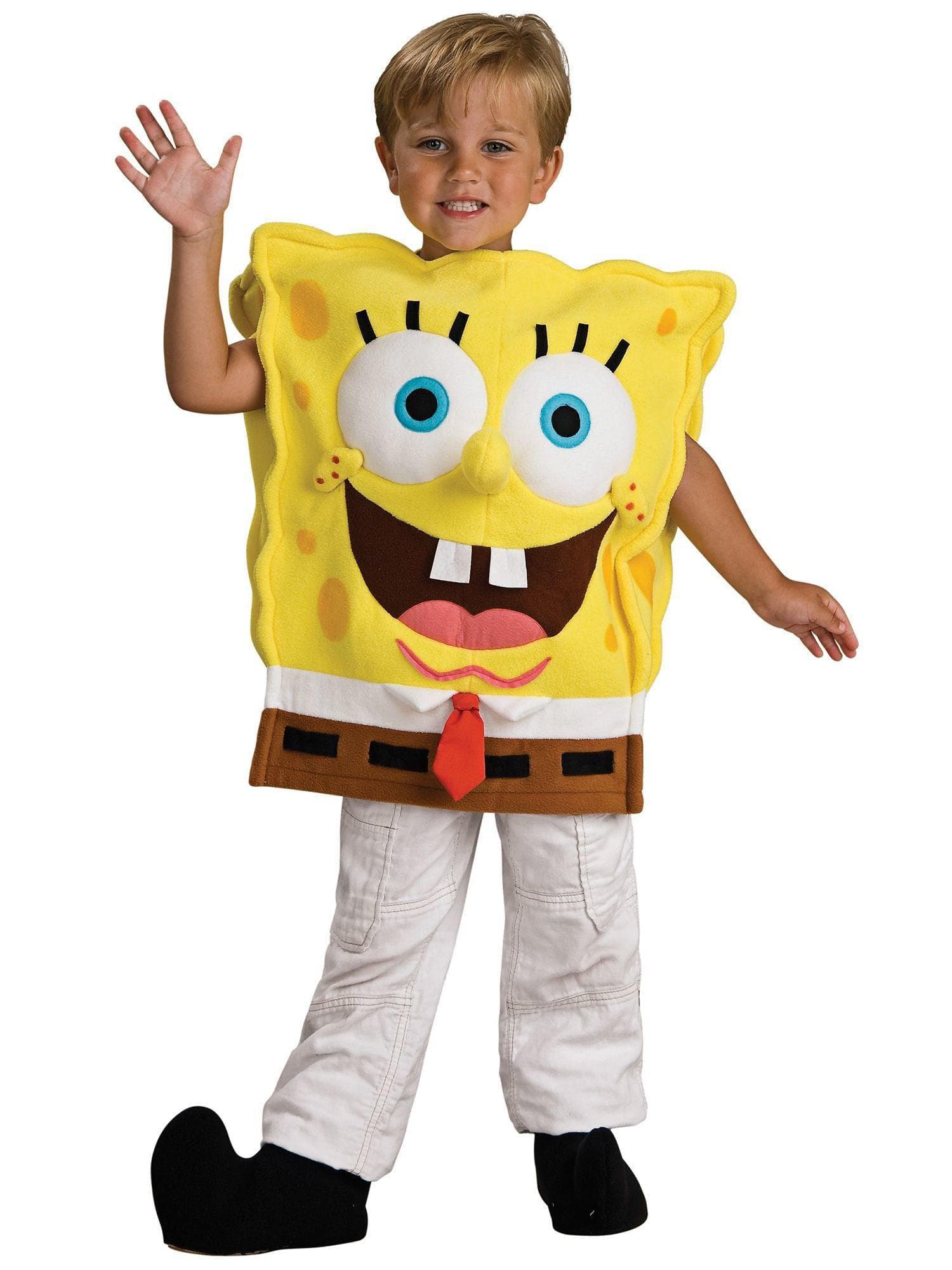 Kids Spongebob Squarepants Spongebob Deluxe Costume - costumes.com