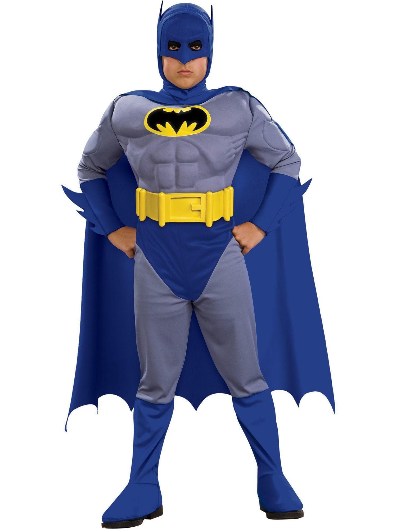 Kids The Brave And The Bold Batman Deluxe Costume - costumes.com
