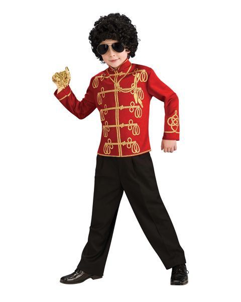 Kids' Michael Jackson Military Jacket - costumes.com